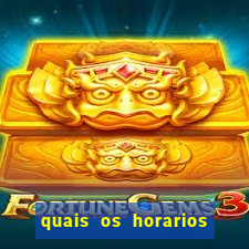 quais os horarios pagantes do fortune tiger