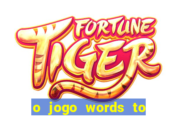 o jogo words to win paga mesmo