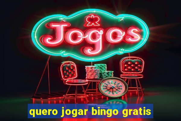 quero jogar bingo gratis