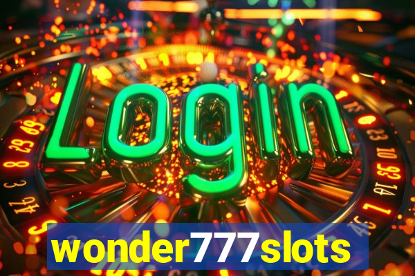 wonder777slots