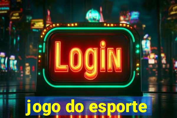 jogo do esporte