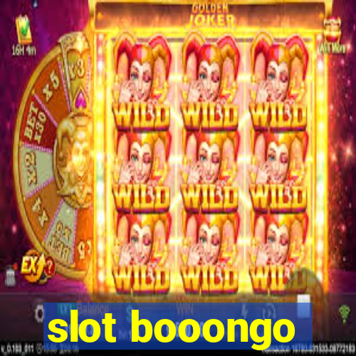 slot booongo