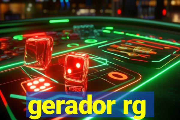 gerador rg