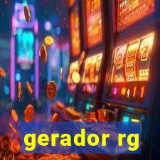 gerador rg