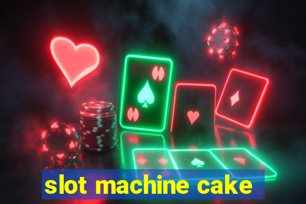 slot machine cake