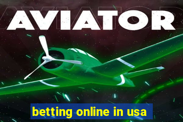 betting online in usa