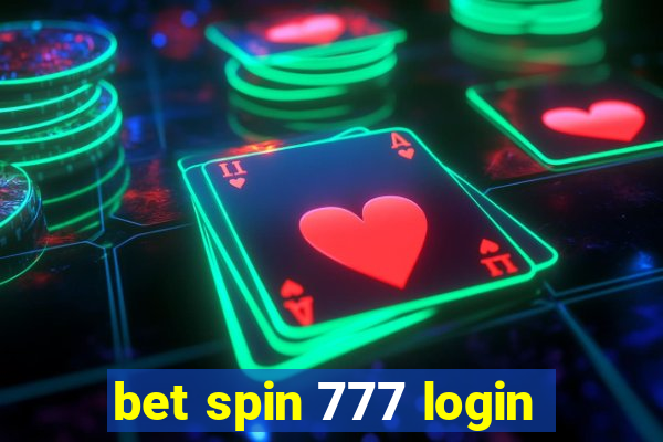 bet spin 777 login