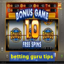 betting guru tips