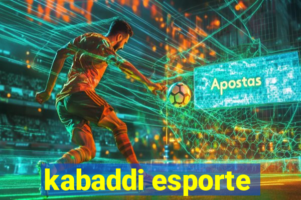 kabaddi esporte