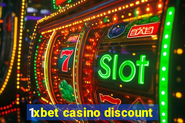 1xbet casino discount