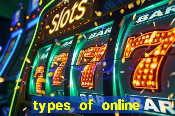 types of online casino games