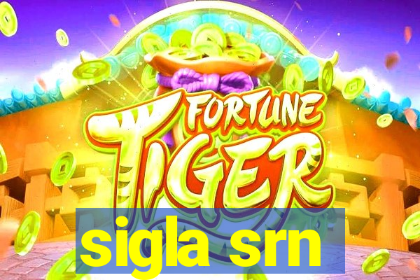 sigla srn