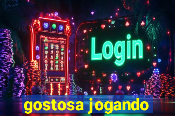 gostosa jogando