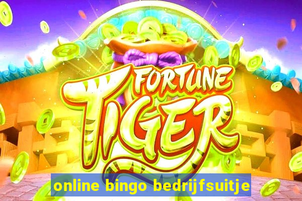 online bingo bedrijfsuitje