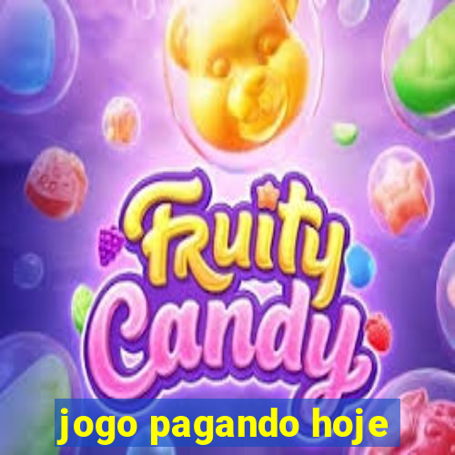 jogo pagando hoje