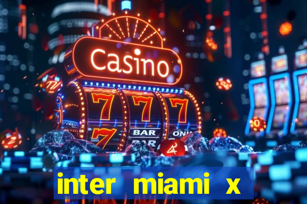 inter miami x cincinnati palpite