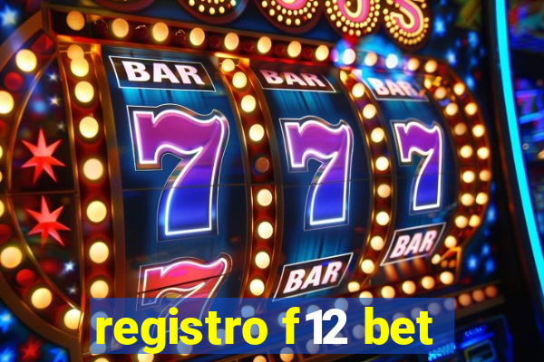 registro f12 bet