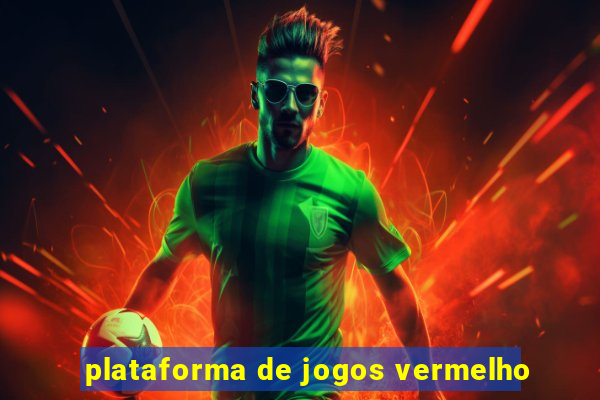 plataforma de jogos vermelho