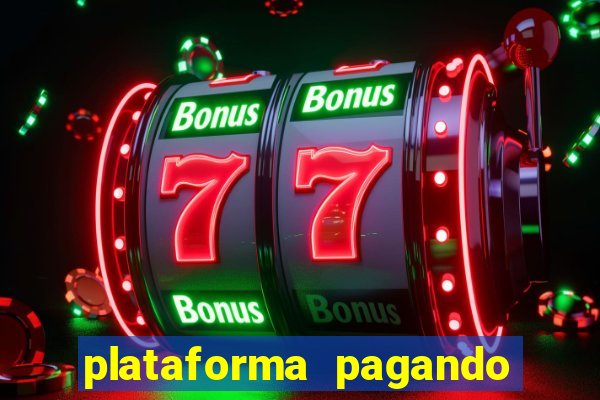 plataforma pagando bem hoje