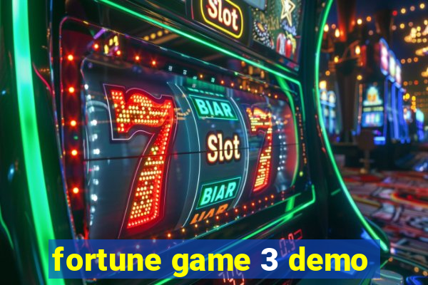 fortune game 3 demo