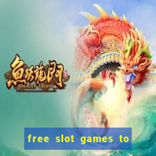 free slot games to play offline