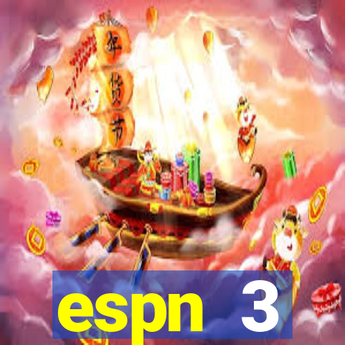 espn 3 programação hoje