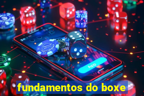 fundamentos do boxe