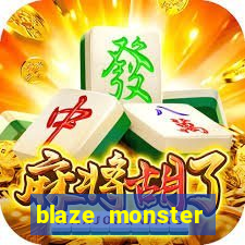 blaze monster machine fonte