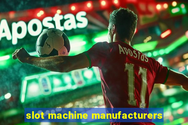 slot machine manufacturers