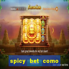 spicy bet como sacar dinheiro