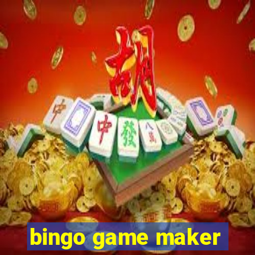 bingo game maker