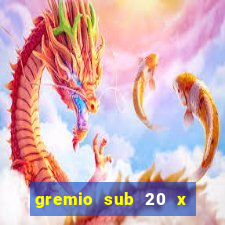 gremio sub 20 x inter sub 20