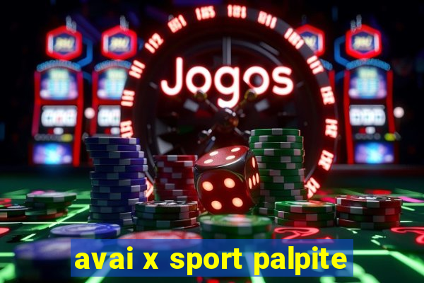 avai x sport palpite