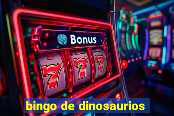 bingo de dinosaurios