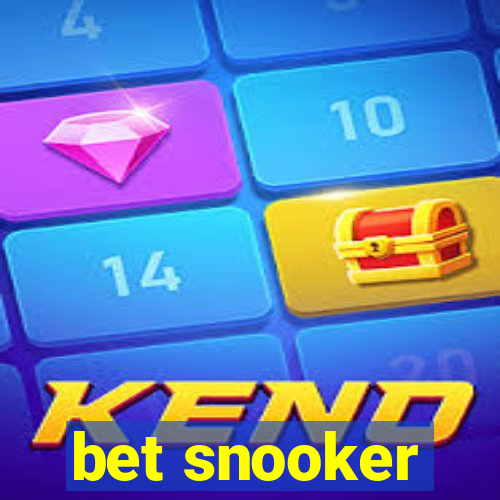 bet snooker