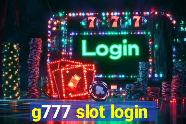 g777 slot login