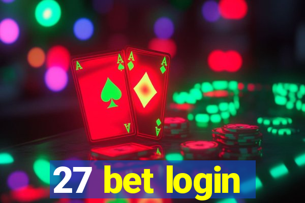 27 bet login