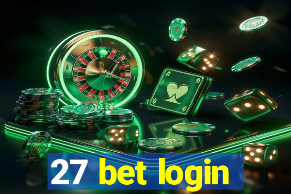 27 bet login