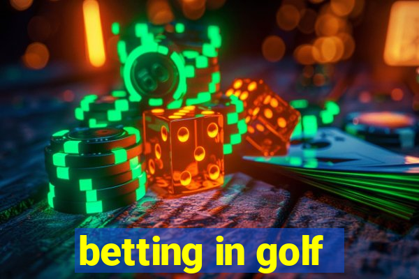 betting in golf