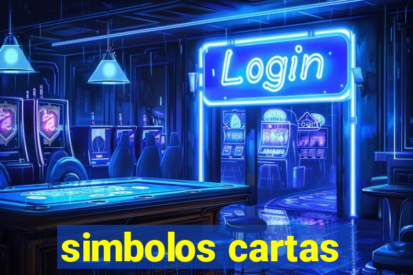 simbolos cartas