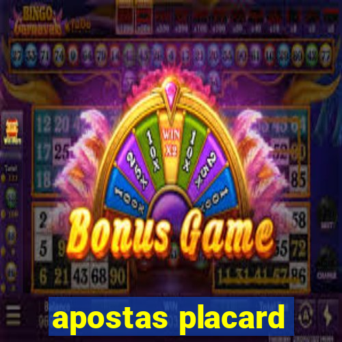 apostas placard