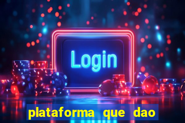 plataforma que dao bonus para jogar