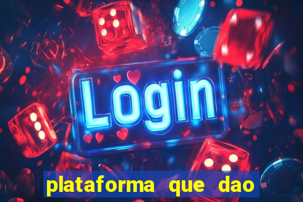 plataforma que dao bonus para jogar