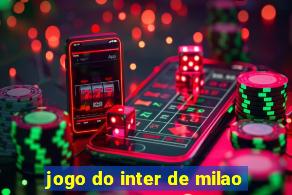 jogo do inter de milao