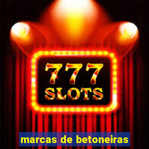 marcas de betoneiras