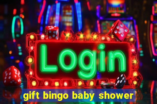 gift bingo baby shower