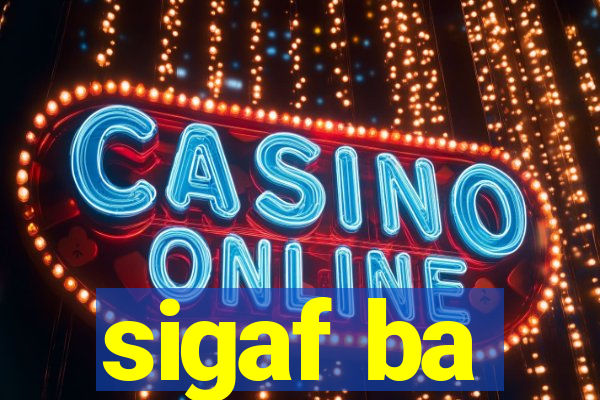 sigaf ba