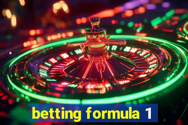 betting formula 1