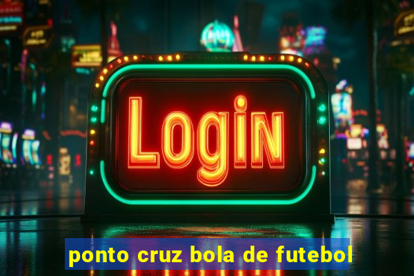 ponto cruz bola de futebol