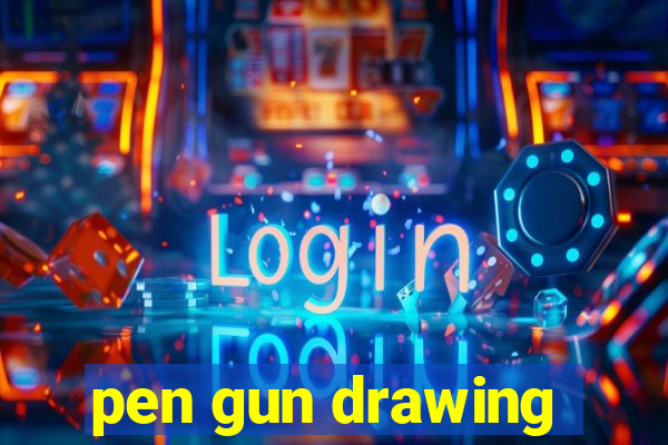 pen gun drawing